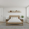 thumbnail image 4 of Morgan 4 Piece Bedroom Set with Headboard, Slatted Bedframe, 2 Nightstands, 4 of 5