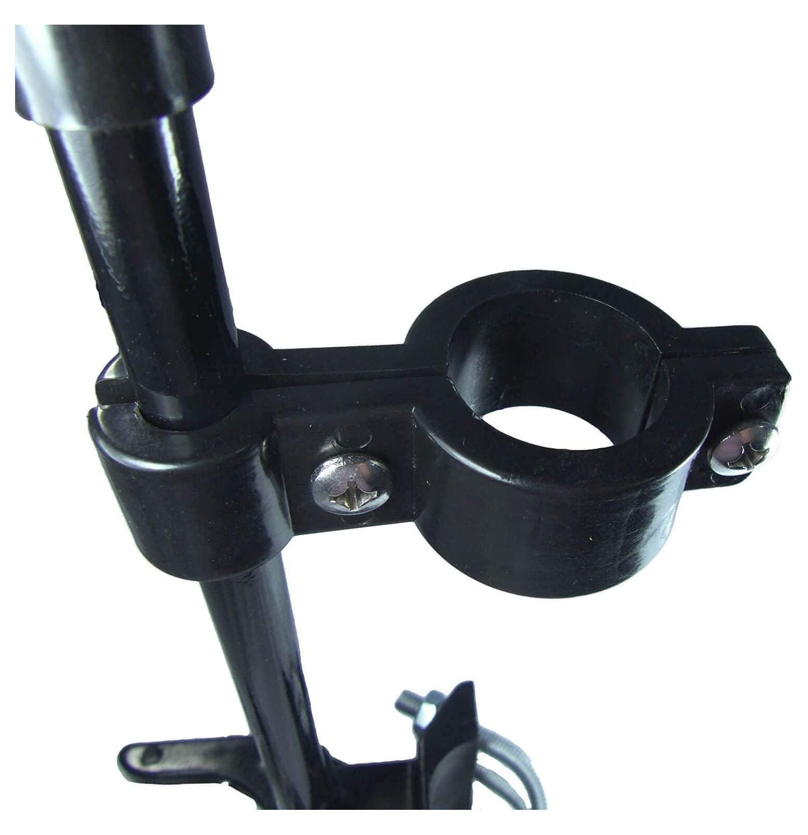 Pool Gate Latch - Auto Close Pivot Pull 1 3/8" x 1 3/8" - Child Safety Gate Hardware - Black Nylon Automatic Gate Closer for Swimming Pool Fence