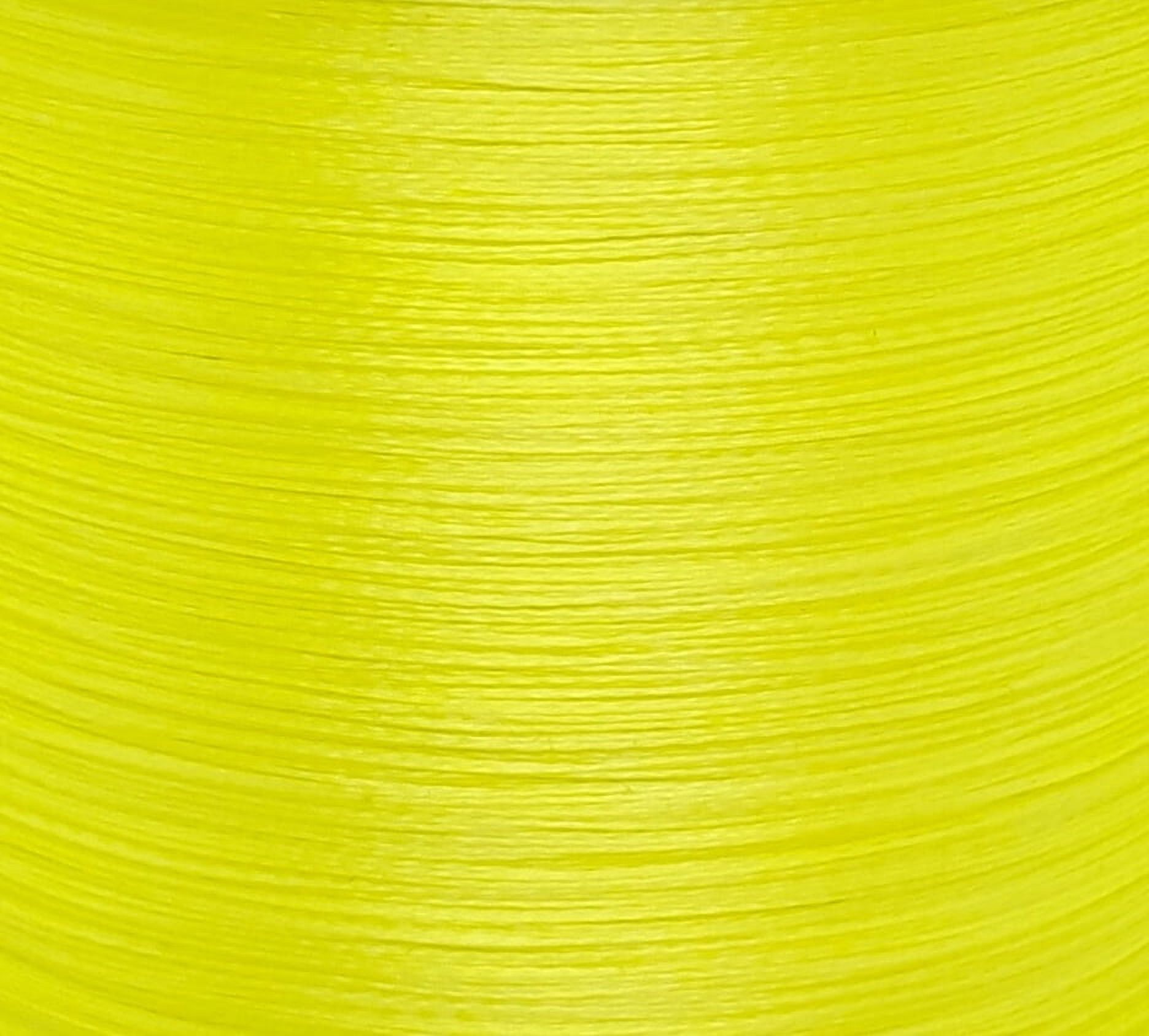 Fitzgerald Vursa 4X Braided Fishing Line, 40 Lb 1500 Yds Hi-Vis Yellow