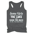 thumbnail image 2 of Débardeurs pour Femmes Athletic Works Débardeurs de Boisson pour Femmes Adultes Filles Été Plage Graphique Amusant Débardeurs Racerback Vestes avec Slogans Blouse, 2 of 7