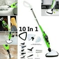 10in1 Steam Mop Efficient Floor Steamer for Hardwood, Tile, Carpet