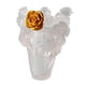 thumbnail image 3 of Quemador de incienso de florero de cristal 2 en 1, florero moderno decorativo para San Valentín Flor dorada, 3 of 9