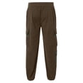 thumbnail image 6 of TIANZEN Men Cargo Pants Outdoor Streetwear Jogger Corduroy Trousers With Multiple Pockets Comfortable Utility Work Pants For Casual Wear All Seasons Memory Foam Work Pants Slim Straight, 6 of 6