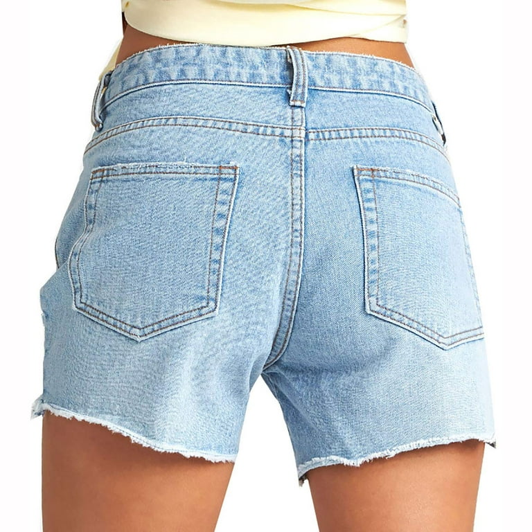 How Bout That - Denim Shorts for Women