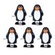 thumbnail image 1 of Christmas Wind Up Toys Slim Penguin Walking Clockwork Toy Gift Bags Fillers Christmas Party Favors for Kids 5 Pcs, 1 of 3