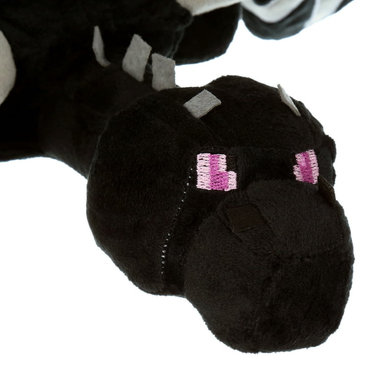 Minecraft Stuffed Animal Black Dragon Plush Toy,