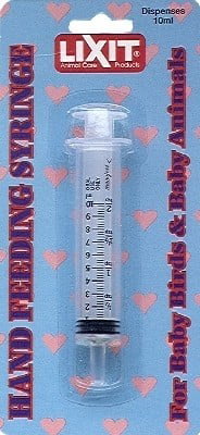 syringe for birds