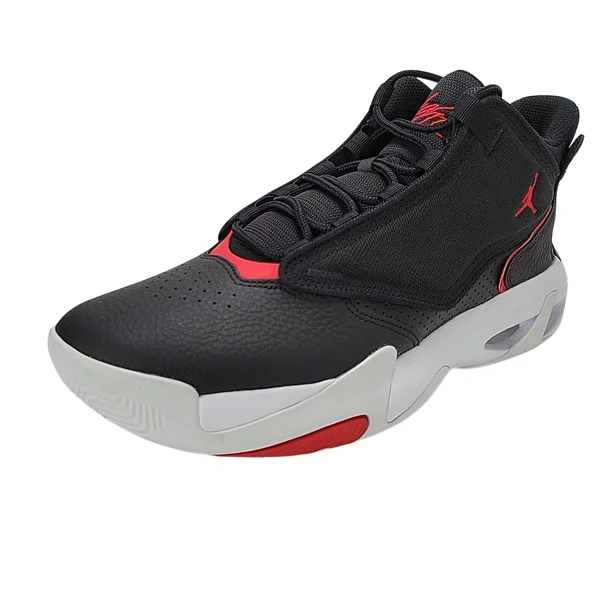 N I-K-E A i r-Jor-dan MAX AURA 4 Men's Shoes Sneaker Black/Red Multi Sz DN3687-006 NEW