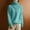 004 Green, variant on Women's Turtleneck Sweater Chunky Long Sleeve Knitted Pullover Trendy Fall Winter Basic Jumper Top