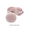 thumbnail image 3 of EGNMCR 2 In 1 U Shaped Pillow With Eye Mask Memorys Foam Travel Neck Pillow Shade Sleep Mask Office Nap Support For Airplane Car Home Use Polyester Eye Masks Pillows, 3 of 6