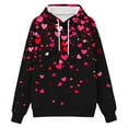 thumbnail image 6 of Oksale Valentines Day Hoodies for Men with Kangaroo Pouch Pet Carrier Sweatshirts Loose Long Sleeve Oversized Sweatshirt Cute Graphic Fashion Clothing Black XL, 6 of 8