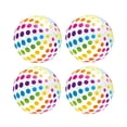 thumbnail image 1 of Intex 59065EP Ballon de Plage Géant Coloré Géant Gonflable Grand Panneau (Ensemble de 4), 1 of 4