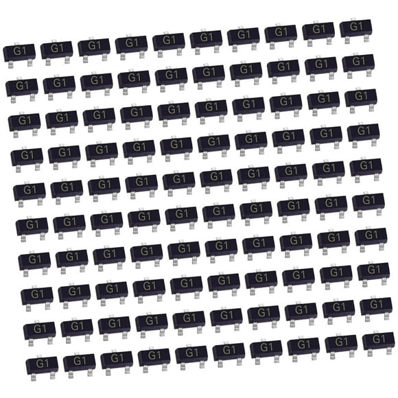 100 Transistores SMD MMBT5551LT1G para Proyectos Electrónicos, Reparación de Audio Y Video