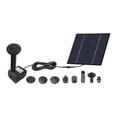 thumbnail image 4 of Ohmyroo Solar Water Pump Kit For Bird Bath Garden Feature With 4 Nozzles, 4 of 6