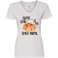 thumbnail image 3 of Inktastic Summer Hermit Crab is My Spirit Animal Women's V-Neck T-Shirt, 3 of 5