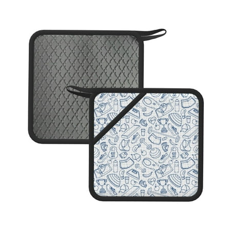 

Matuu Fitness Guru for Square Silicone Anti-hot Pad for Kitchen Potholders Hot Dishers Spoon Holder
