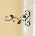 thumbnail image 3 of Necvior European Style Wall Hanging Flower Pot Support Bracket Hook Iron Hanger Balcony Home Decoration, 3 of 19