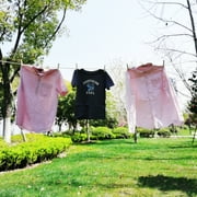 Hyper Tough 100ft Natural Color Cotton Clothes Line for Indoor and Outdoor