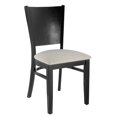 thumbnail image 3 of Chaise Hendrix en Noir (Lot de 2), 3 of 3