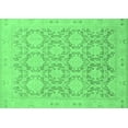 thumbnail image 1 of Ahgly Company Indoor Rectangle Oriental Emerald Green Traditional Area Rugs, 2' x 5', 1 of 4