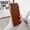 Brown, variant on Case for iPhone 13, Ultra Slim PU Leather + PC Protective Shockproof Drop Protection Wireless Charging Compatible Phone Case for Boys Girls for iPhone 13, Orange