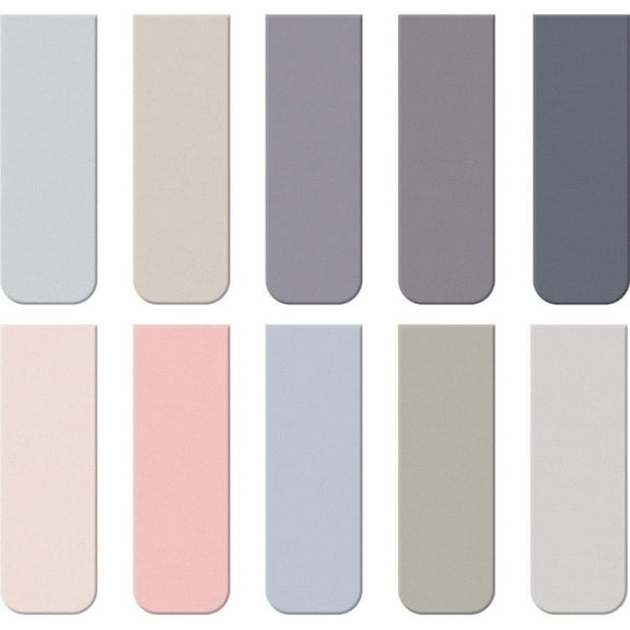 10Pcs Magnetic Bookmarks Leather Bookmarks Book Page Holder Magnetic Book Page Clip for Teacher Student Book Lover Adult