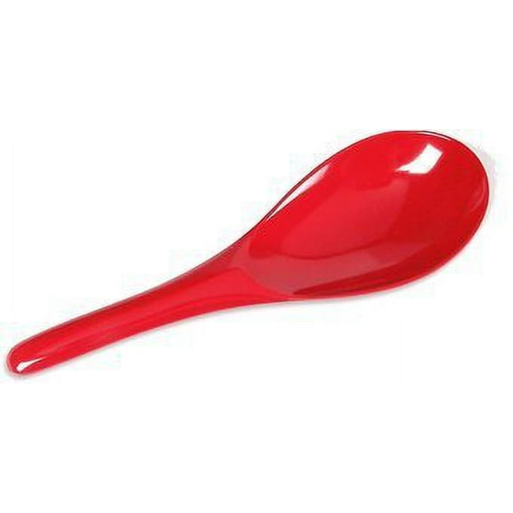 Gourmac Red Melamine Rice Spoon 8.5"