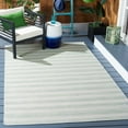 thumbnail image 5 of SAFAVIEH Hampton Duana Striped Indoor/Outdoor Runner Rug, Green, 2' x 9', 5 of 5