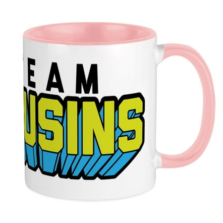 

CafePress - Team Cousins Mugs - Ceramic Coffee Tea Novelty Mug Cup 11 oz