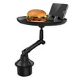 thumbnail image 1 of Car Food Cup Holder Tray Adjustable Car Tray Table Swivel Arm, 1 of 5