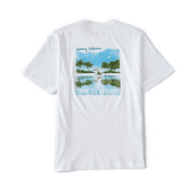 Tommy Bahama Time to Reflect Tee, Cotton, White, (Size S/P)