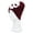 Burgundy, variant on Premium Cotton Blend Glow in the Dark Skull Beanie Cap Hat