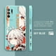 thumbnail image 3 of Case For OPPO A52 A54 A55 A57 A59 A93 A83 A92S A93S 4G 5G A16 Colour Simple Liquid Silicone Case Best Genshin impact, 3 of 5