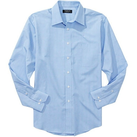 Men's Glen Plaid Premium Dress Shirt