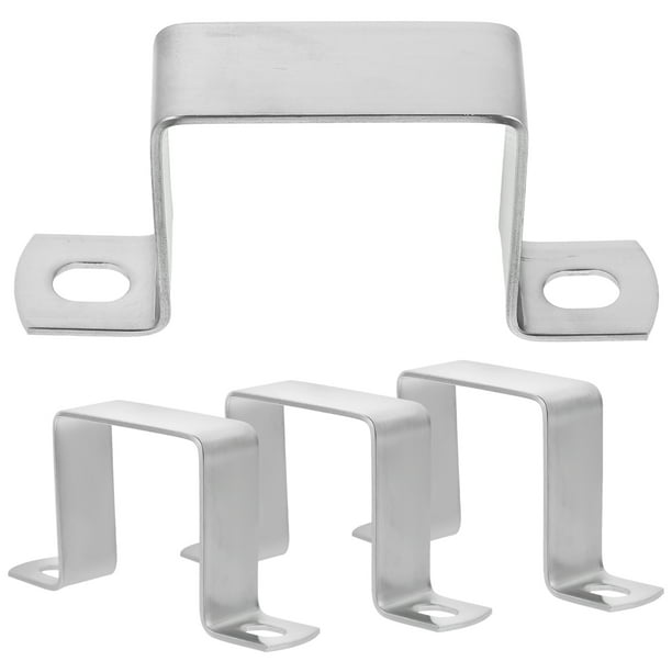 Clamp for clearance square pipe