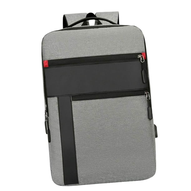 Mochila para computadora portátil, mochila para computadora de juegos, ligera, extra grande e impermeable Gris