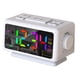 thumbnail image 1 of Radio Despertador Reloj Digital de Escritorio Calendario Perpetuo Pantalla Grande Electrónico Blanco, 1 of 9