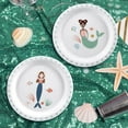 thumbnail image 4 of Cheerland Mermaid Party Plates, 24 Count, 9 Inch, 4 of 5