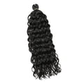 thumbnail image 1 of Peluca afro rizada para mujeres y niñas, accesorio elegante y transpirable para el cabello, sintético suave para fiestas, uso diario, compras, Cosplay Negro 60cm, 1 of 8