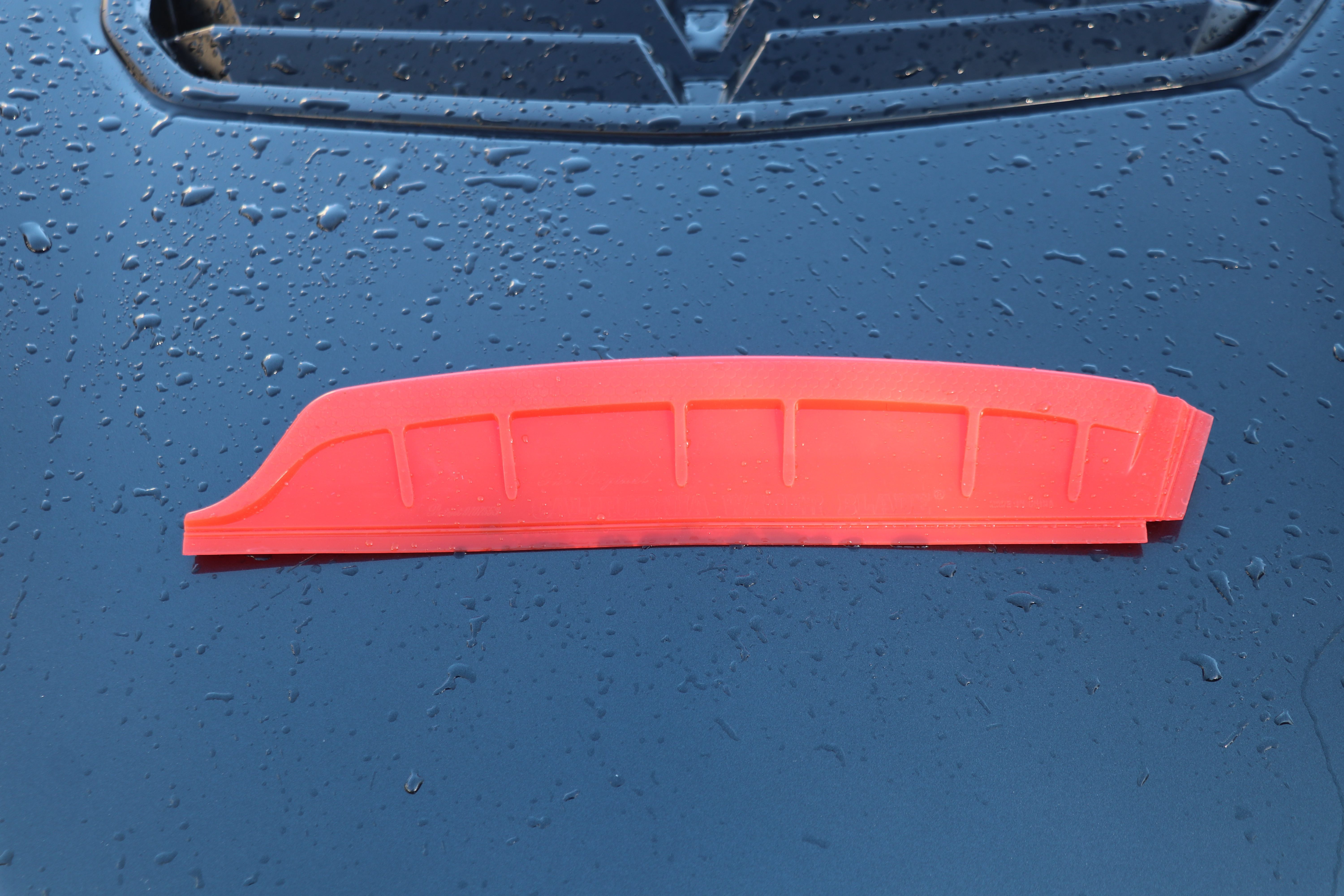 California Car Duster Jelly Blade 13" Automotive Flexible Drying Blade 23080 Red
