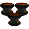 MightySkins POSOCK-Wood Style Skin Decal Wrap for Pop Sockets Sticker - Pack of 3 - Wood Style