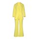 thumbnail image 5 of Txlixc, 2 uds., chaqueta de traje para mujer, chaqueta de manga larga con cuello en V, abotonada, informal, elegante para trabajo de oficina, negocios, OL + Pantalones Txlixc Moda, ocio, 5 of 8