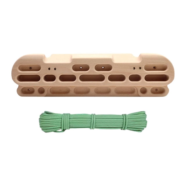 Tabla de escalada para colgar en la pared, fortalecedor de agarre de mano, ejercitador de antebrazos, tabla de entrenamiento de escalada en roca para