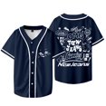 thumbnail image 1 of Jeans K-pop New OMG Logo Merch Veste de Baseball T-Shirt Cosplay Femmes Hommes Mode Manches Courtes T-Shirts,m,Style 3, 1 of 5