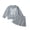 Grey-onM, variant on Mnyotv Long Sleeve Bow Embroidery Sweater Top Short Skirt Kids Fall Outfits Sweet Clothes for Girls Size 12-18Months