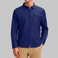 thumbnail image 2 of RXMEKW Lightweight Lapel Cardigan for Men with Button Closure and Pockets in Solid Color, 2 of 8