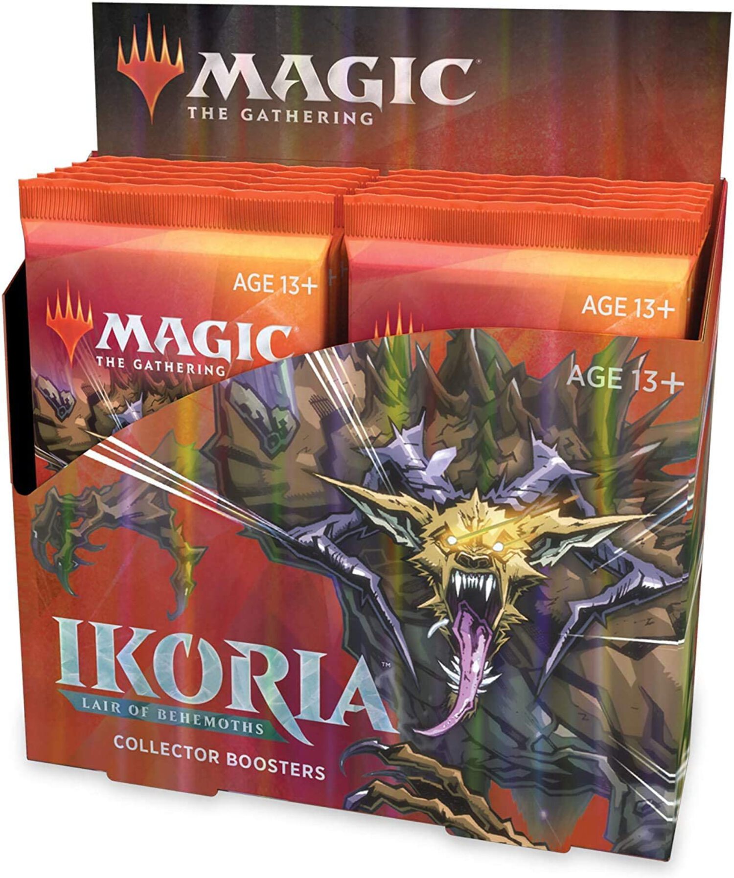 Magic: The Gathering TCG - Ikoria: Lair of Behemoths Collector Boosters Box - 12 Packs [Card Game, 2 Players]