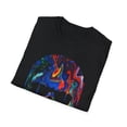 thumbnail image 5 of Dripping Rainbow Skull, Gildan Unisex Softstyle T-Shirt, Graphic Tee, S-3XL, 5 of 5