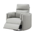 thumbnail image 4 of ACME Sagen Glider Recliner W/Swivel, Charcoal Chenille, 4 of 13
