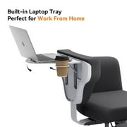 NEWTRAL FF-DG Ergonomic Chair, Freedom-X Multi-Posture Chair with 8-Level Adjustable Armrests, Dark Grey